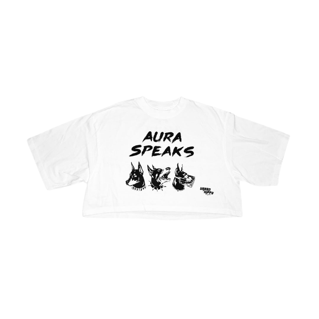 Aura Speaks Crop Top