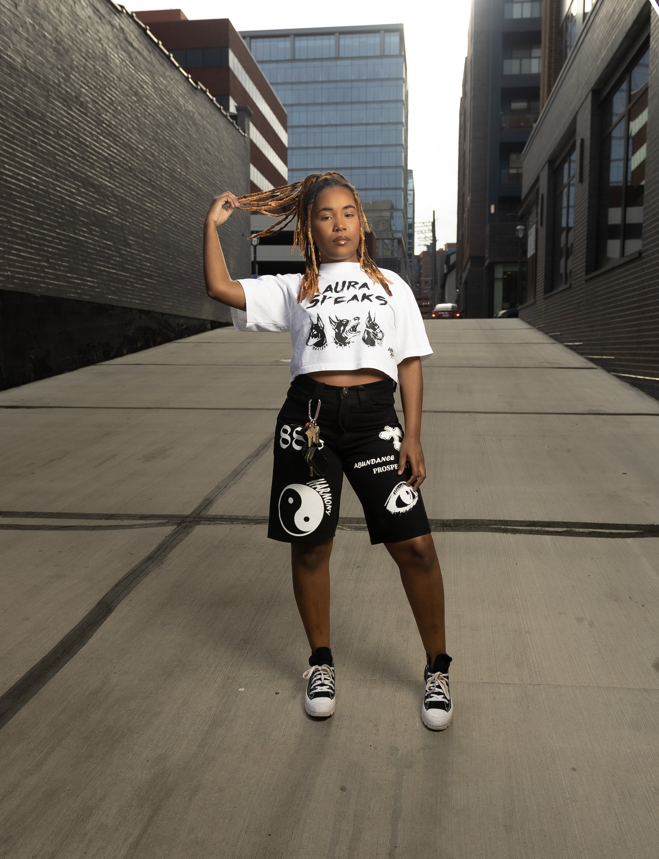 Aura Speaks Crop Top
