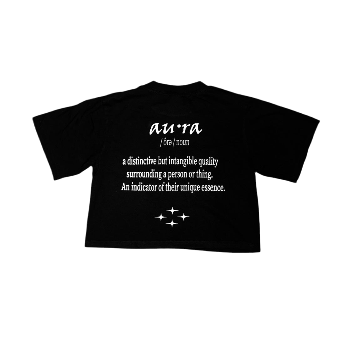 Aura Speaks Crop Top