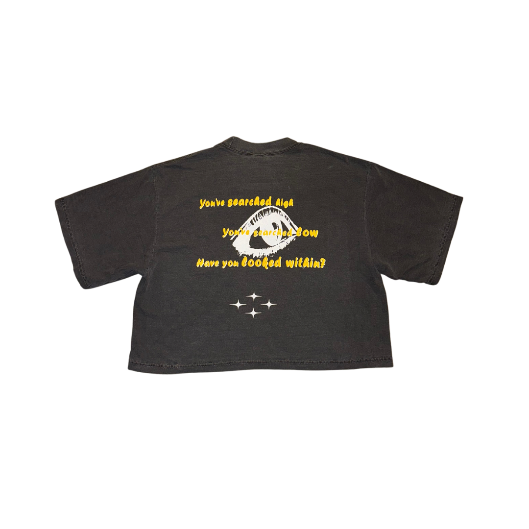 God Is My Guru Crop Top